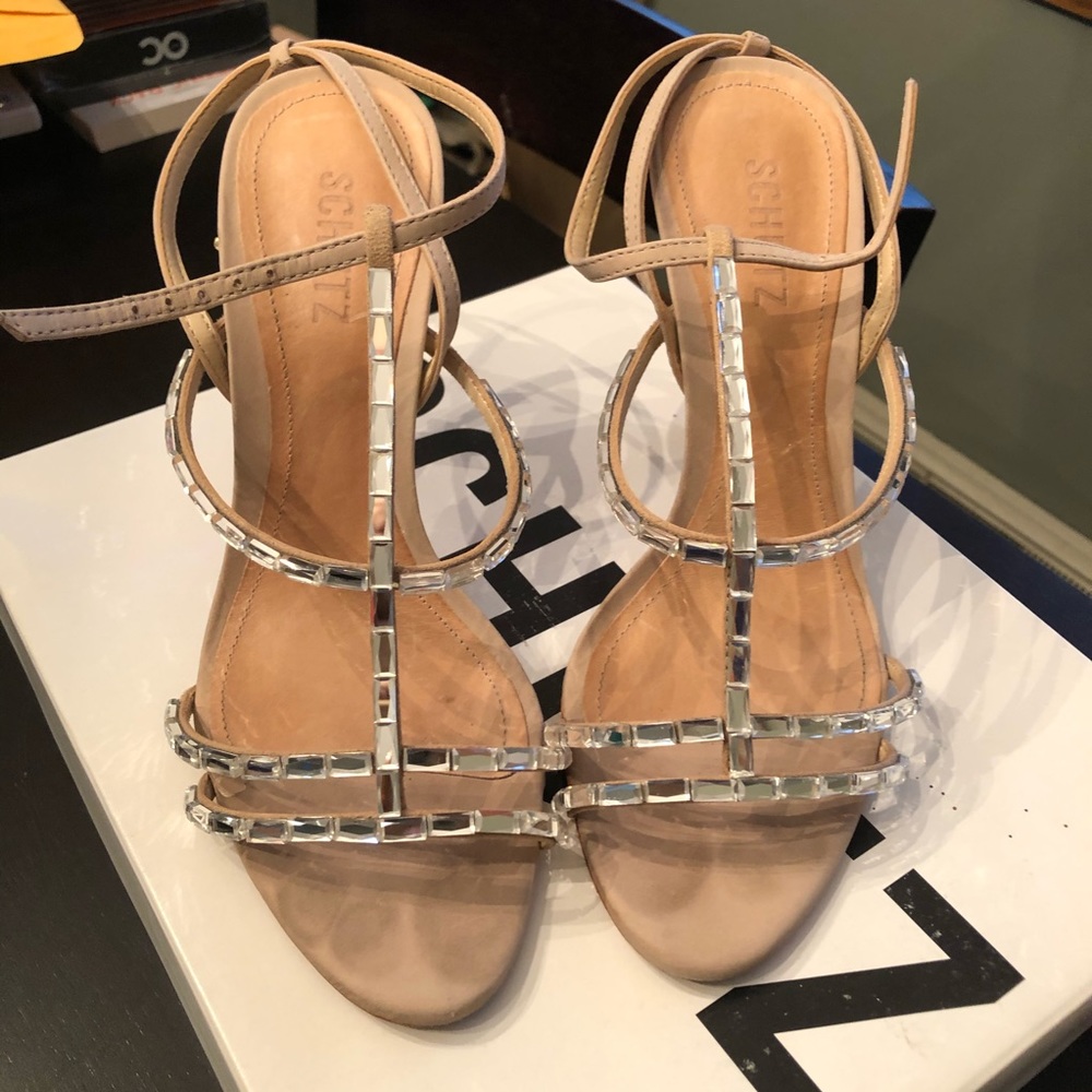 Anthropologie by Schultz. Darcy heel size 8.